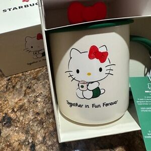 Starbucks x Hello Kitty Mug NWT
